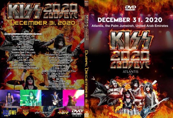 画像1: 19 KISS 2020 GOODBYE NEW YEAR'S EVE IN DUBAI DVD (1)