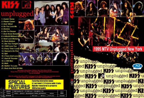 画像1: ブルーレイ KISS 1995 MTVアンプラグド超高画質 Blu-ray (1)