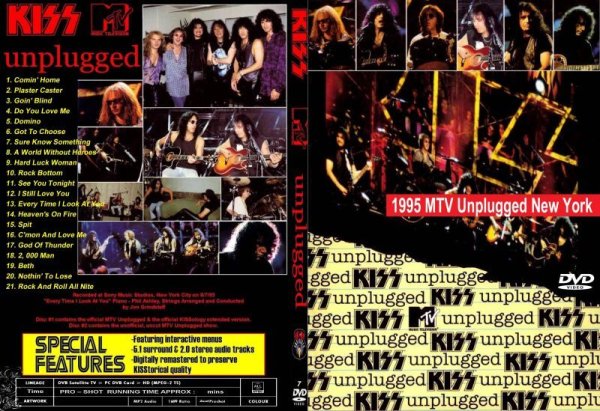 画像1: 7 KISS 1995 MTVアンプラグド超高画質 DVD (1)