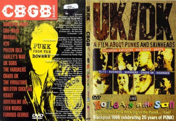 画像1: 46▼UK/DK + Holidays in the Sun & CBGB パンク/ハードコア DVD (1)