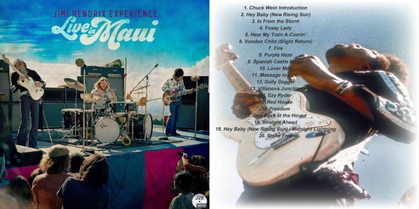 画像1: J25■Jimi Hendrix Live In Maui 1970 ジミ・ヘンドリックス MP3-CD (1)