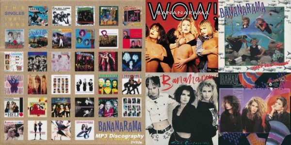 画像1: DVB2■バナナラマ 343曲 Bananarama (The Singles +4LP Collection MP3DVD (1)