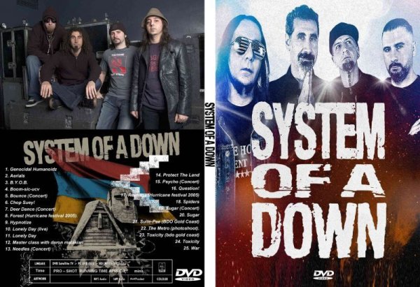 画像1: System Of A Down 2021プロモ集 DVD (1)