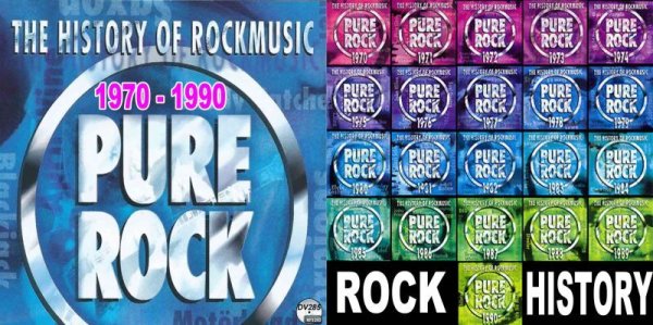 画像1: DV285■376曲 Pure Rock 1970-1990 MP3DVD (1)