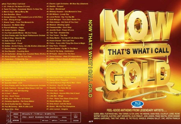 画像1: ブルーレイ44▼Now That's What I Call Gold 81曲 Blu-ray (1)