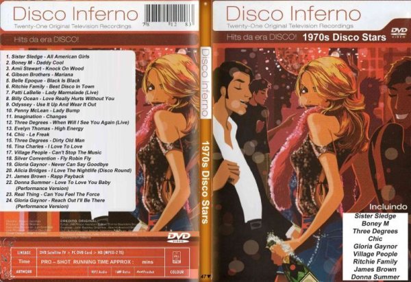 画像1: 47▼Disco Inferno 1970s Disco Stars DVD (1)