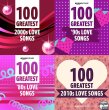 画像1: DV295■400曲100 Greatest 80s-2010s Love Songs MP3DVD (1)