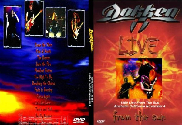 画像1: Dokken 1999 California DVD (1)
