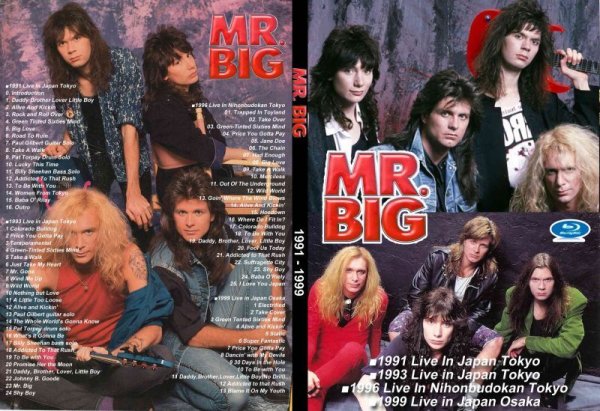画像1: ブルーレイ MR.BIG 1991-1999 ミスター・ビッグ Blu-ray (1)