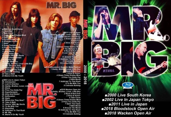 画像1: ブルーレイ MR.BIG 2018-2000ミスター・ビッグ Blu-ray (1)