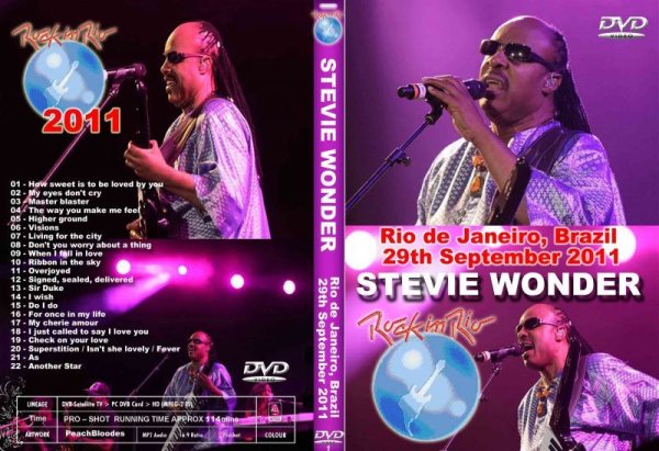 画像1: 1 スティービー・ワンダー RIO 2011 Stevie Wonder DVD (1)