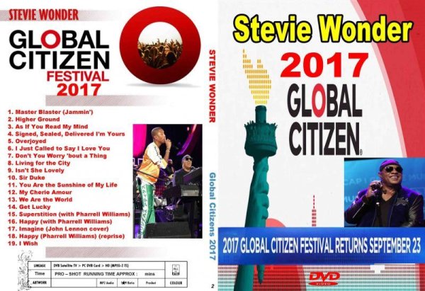 画像1: 2 スティービー・ワンダー Global 2017 Stevie Wonder DVD (1)