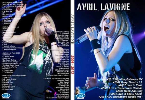 画像1: ブルーレイ アヴリル・ラヴィーン 2004-2013 Avril Lavigne Blu-ray (1)