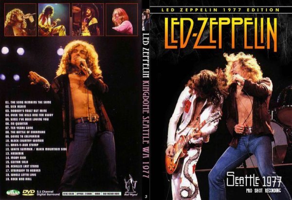 画像1: 3 レッド・ツェッペリンDL 1977シアトル Led Zeppelin DVD (1)