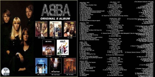 画像1: A27■ABBA 2021全オリジナルアルバム+究極ベスト Discography MP3CD (1)
