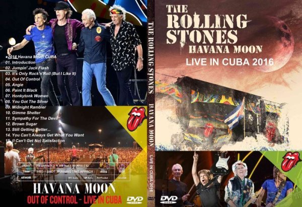 画像1: ローリング・ストーンズ 2016 Havana Moon The Rolling Stones DVD (1)