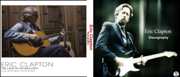 画像1: N4■2枚 エリック・クラプトン 2021 Discography Eric Clapton  MP3-CD (1)