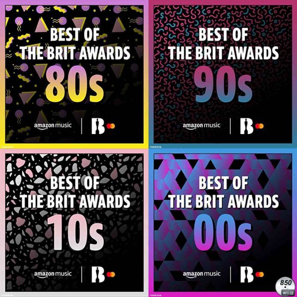 画像1: 850■Best of the BRIT Awards 2010s2000s90s80s 201曲 CD (1)