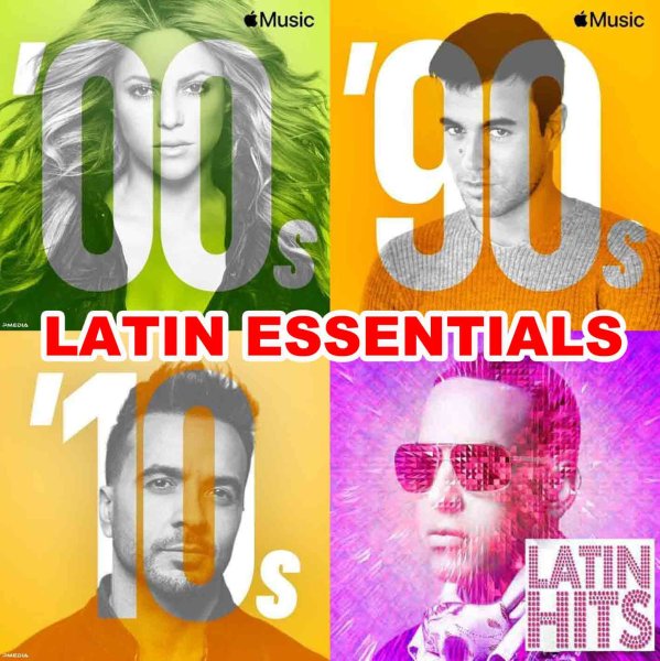 画像1: DV312■298曲ラテン Latin Essentials 90s2000s2010s MP3DVD (1)