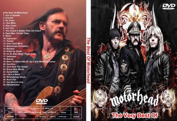 画像1: モーターヘッド PV Best Of Motorhead DVD (1)
