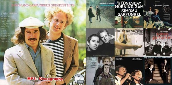 画像1: J9■サイモン&ガーファンクル Simon & Garfunkel Discography CD (1)