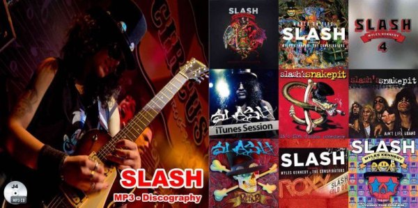 画像1: J4■スラッシュ 2022 Slash Discography MP3CD 検Guns N' Roses (1)
