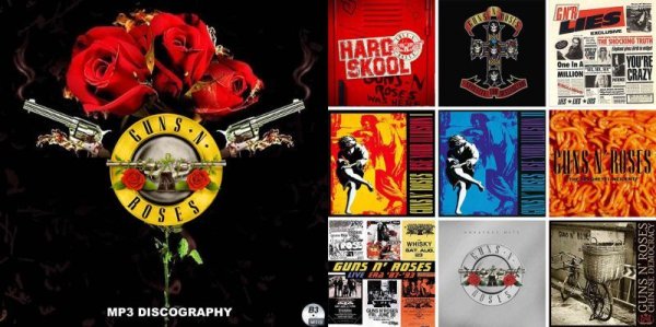 画像1: B3■Guns N' Roses 2022 Discography MP3CD (1)