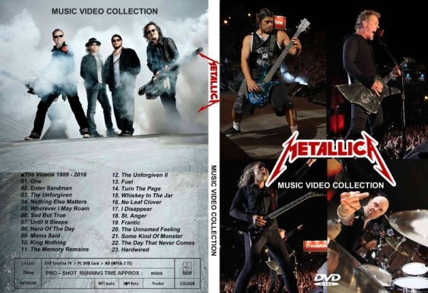 画像1: メタリカ 全高画質プロモ集 Metallica DVD (1)