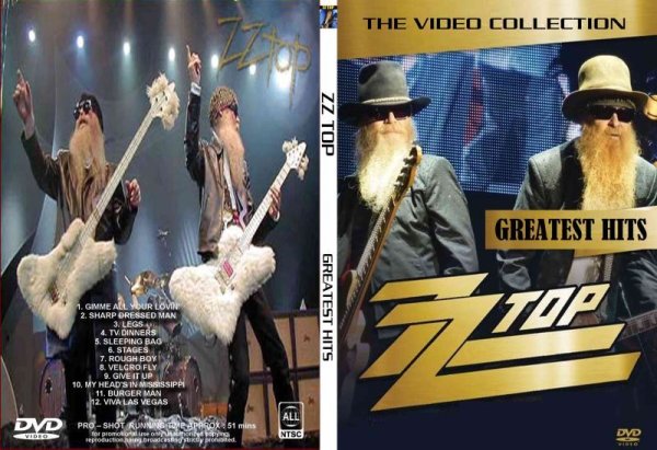 画像1: ZZ TOP 高画質プロモ集 DVD (1)