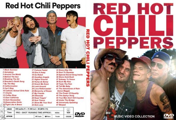 画像1: レッチリ 2枚 2022プロモ集 Red Hot Chili Peppers DVD (1)