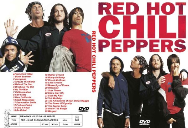 画像1: レッチリ 2022プロモ集 Red Hot Chili Peppers DVD (1)