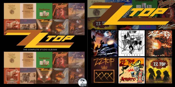 画像1: Z3■ZZ TOP 全オリジナルスタジオ・アルバム MP3 CD (1)