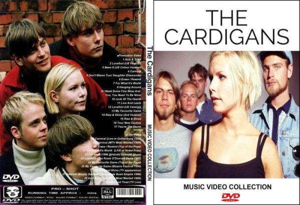 画像1: カーディガンズ高画質プロモ集 The Cardigans DVD (1)