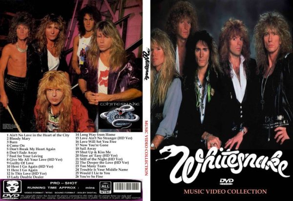 画像1: ホワイトスネイク 高画質プロモ集 Whitesnake DVD (1)
