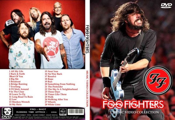 画像1: フー・ファイターズ 高画質プロモ Foo Fighters DVD (1)