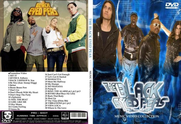 画像1: ブラック・アイド・ピーズ 2021 全高画質プロモ The Black Eyed Peas DVD  (1)