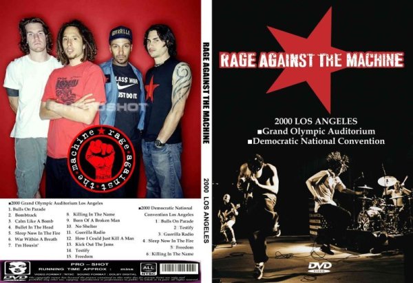 画像1: Rage Against The Machine 2000年 ロサンゼルス DVD (1)