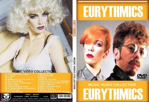 画像1: ユーリズミックス Greatest Hits 高画質プロモ集 Eurythmics DVD (1)