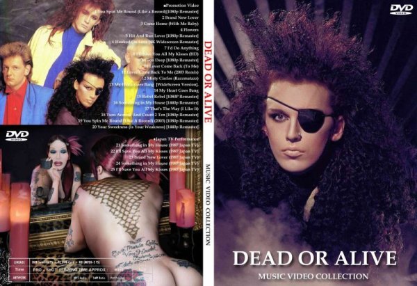 画像1: DEAD OR ALIVE リマスター全高画質プロモ集 DVD (1)