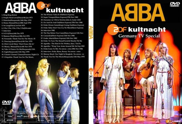 画像1: ABBA ZDF-Kultnacht リマスターDVD (1)