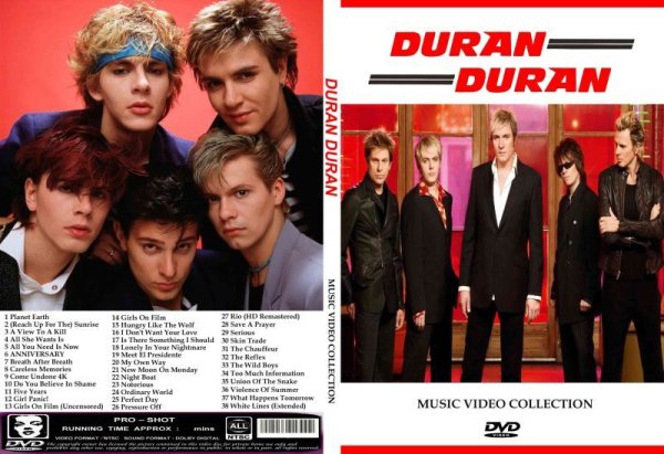 画像1: Duran Duran DL 2021高画質プロモ DVD (1)