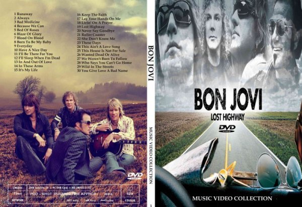 画像1: 1 BON JOVI 全30曲プロモ集 DVD (1)
