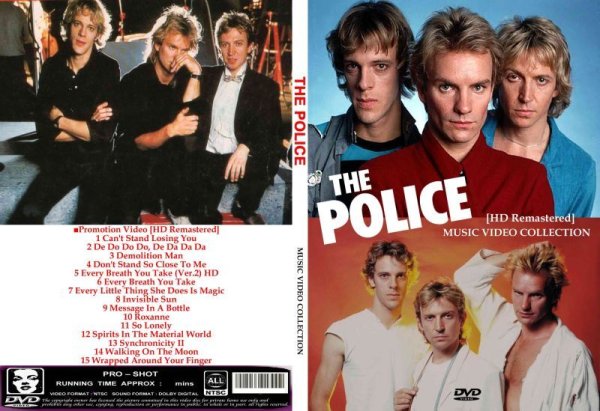 画像1: THE POLICE プロモ集 [HD Remastered] DVD (1)