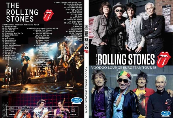 画像1: ブルーレイ The Rolling Stones 3本立て1995 ザ・ローリング・ストーンズ (1)