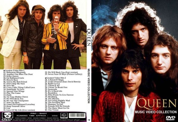 画像1: 19DL Queen 高画質プロモ集 Greatest Video Hits DVD (1)