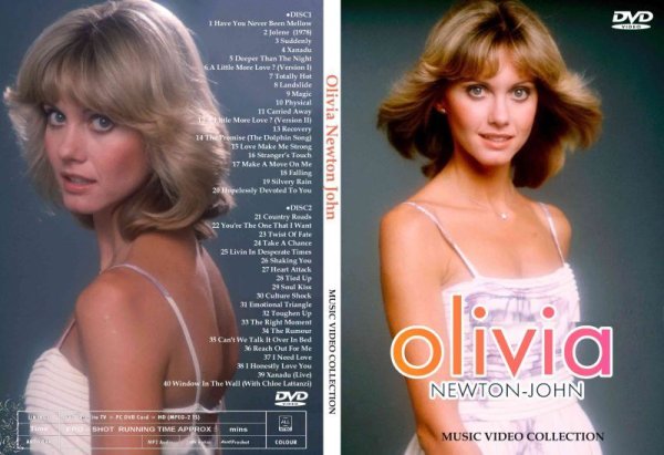 画像1: オリビアニュートンジョン2枚 2021プロモ Olivia Newton John DVD (1)