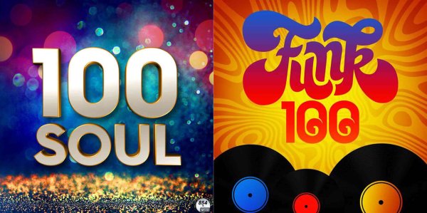 画像1: 854■200曲 100 Soul + Funk 100 CD (1)
