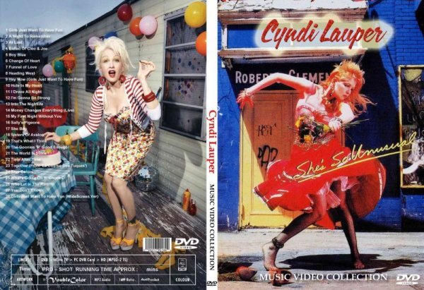画像1: シンディ・ローパー 高画質プロモ集 Cyndi Lauper DVD (1)