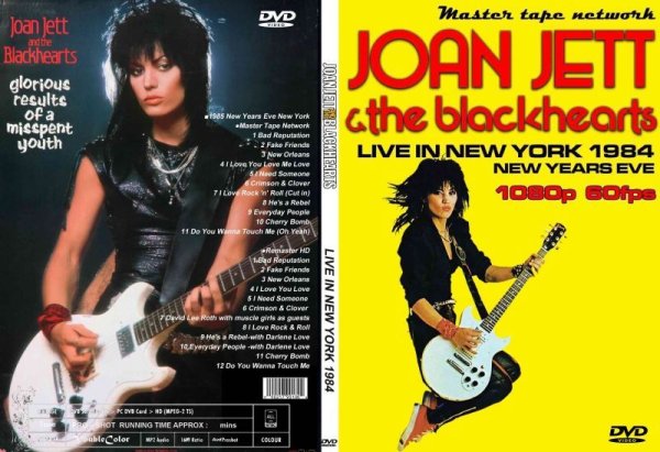画像1: ジョーン・ジェット 1984 New York JOAN JETT DVD (1)