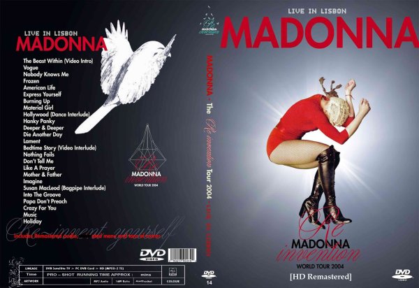 画像1: 14 マドンナ 2004 Lisbon HDリマスターRe Invention Tour Madonna DVD (1)